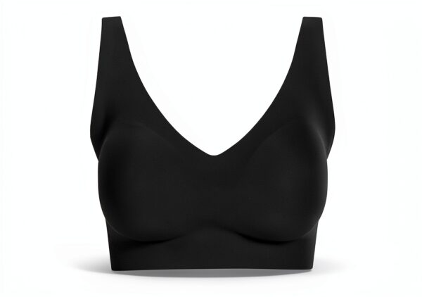 Reggiseno senza ferretto Chantelle donna nero morbido-1