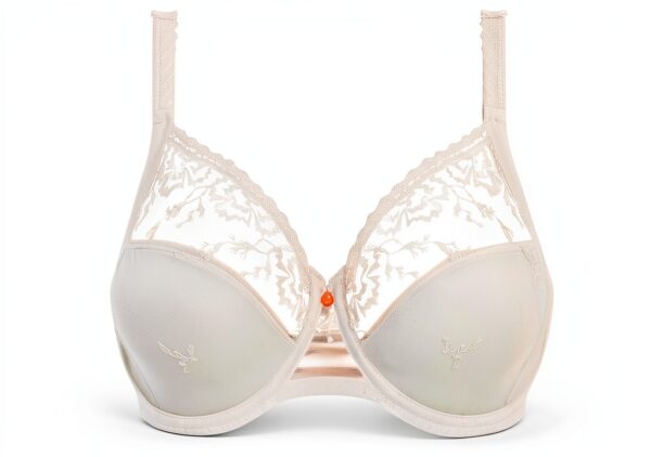 Reggiseno Chantelle donna ferretto lattice coppe ricamo-3