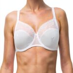 Reggiseno Chantelle donna ferretto lattice coppe ricamo-0