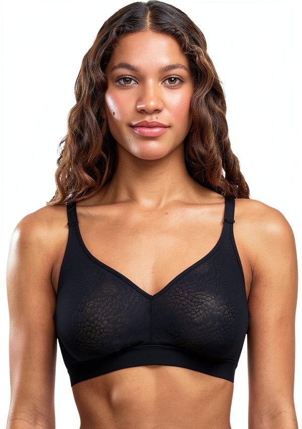 Chantelle Reggiseno Senza Ferretto Sostegno Nero Intimo