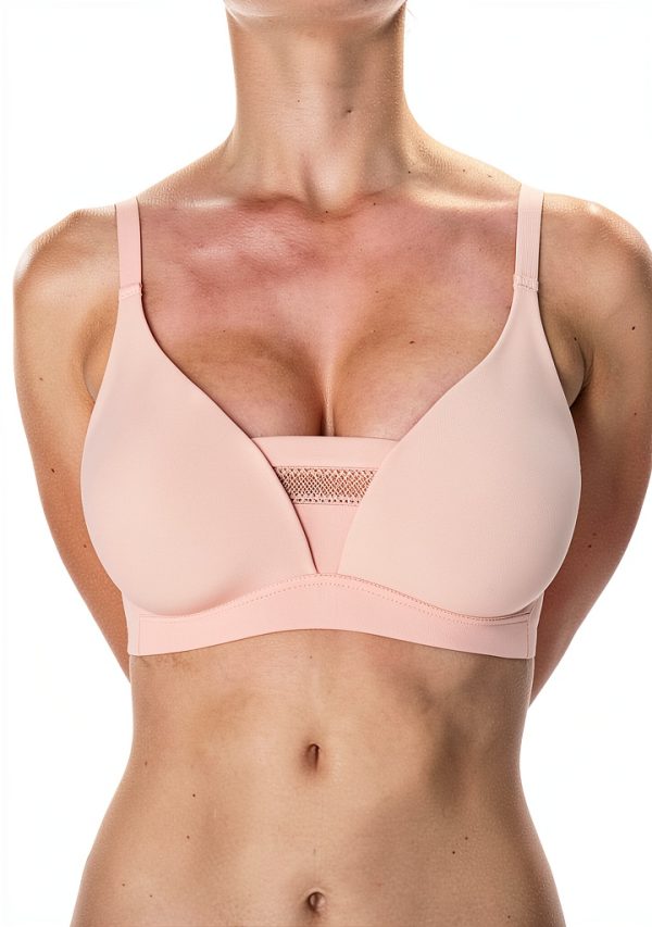 Chantelle Easy Bliss Reggiseno Donna Wireless T-Shirt Blush