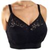 Chantelle Reggiseno Donna Pizzo Senza Aste Nero 13F8-3