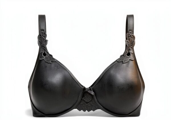 Reggiseno Chantelle nero memory foam coppe lisce donna-1