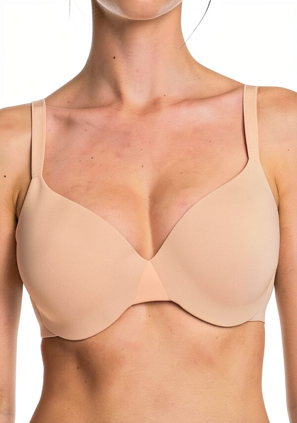 Chantelle Reggiseno Maglietta Beige Doré Taglio Coprente-0