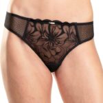 Maglietta Donna Floreale Nylon Elastam Nero XL C12M90-0